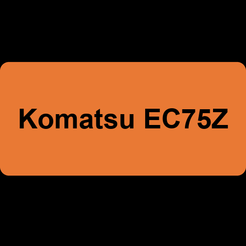 Komatsu EC75Z